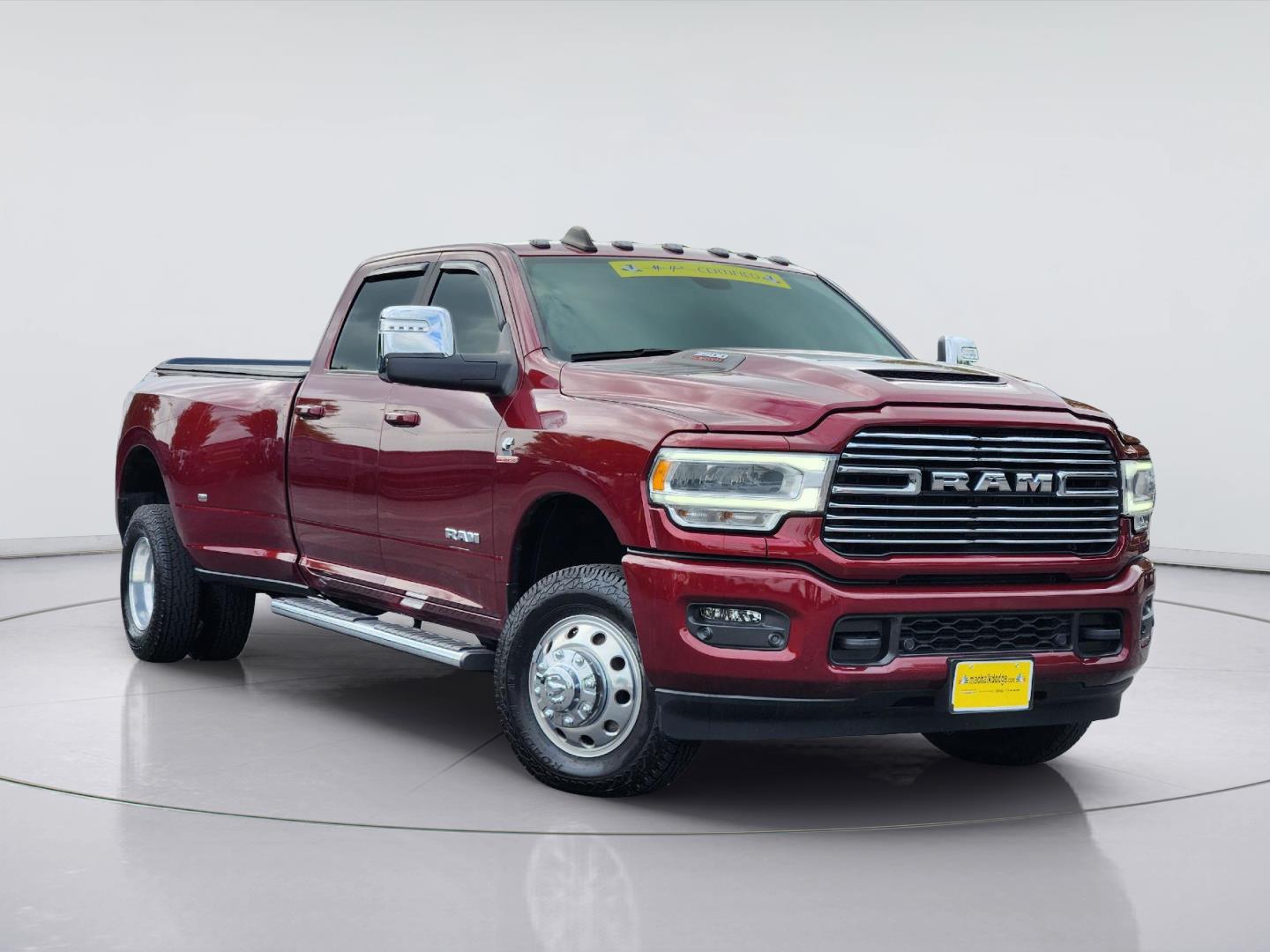 Delmonico Red Pearlcoat 2024 RAM 3500 Pickup Truck Four-Wheel Drive 6-Speed Automatic