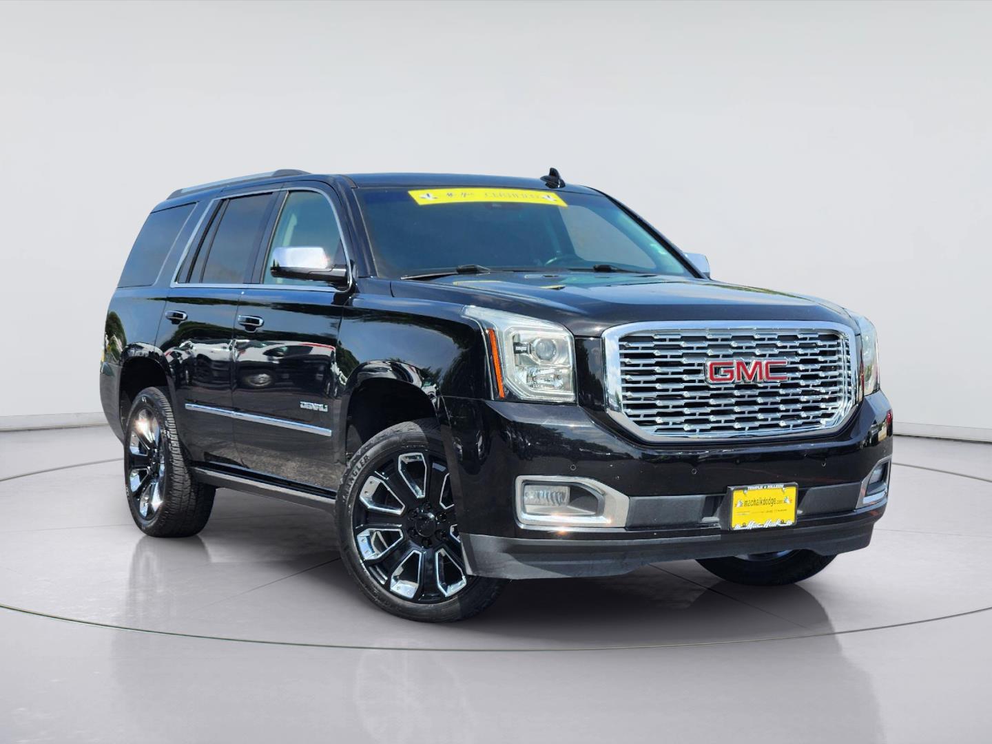 Onyx Black 2019 GMC Yukon SUV / Crossover Four-Wheel Drive Automatic