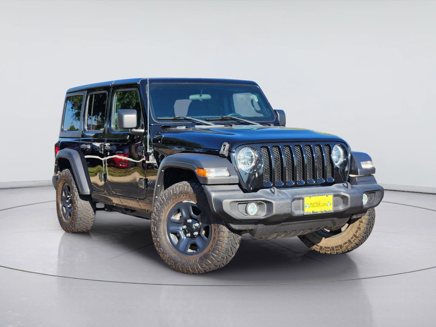 Black Clearcoat 2022 Jeep Wrangler SUV / Crossover Four-Wheel Drive 8-Speed Automatic