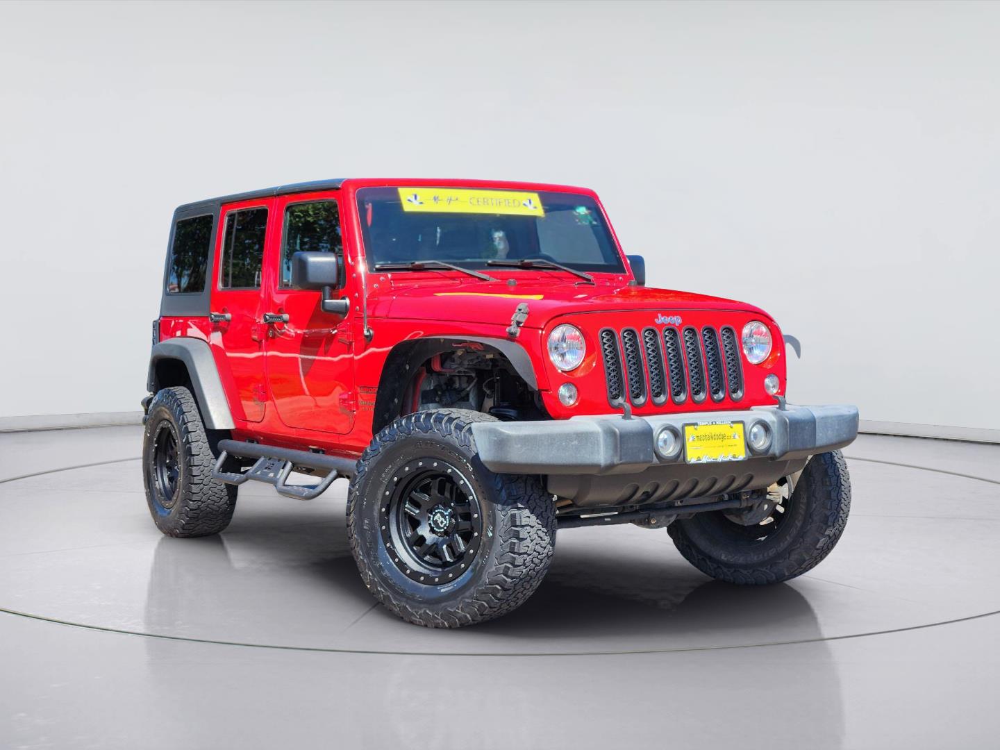 Firecracker Red Clearcoat 2017 Jeep Wrangler SUV / Crossover Four-Wheel Drive 5-Speed Automatic