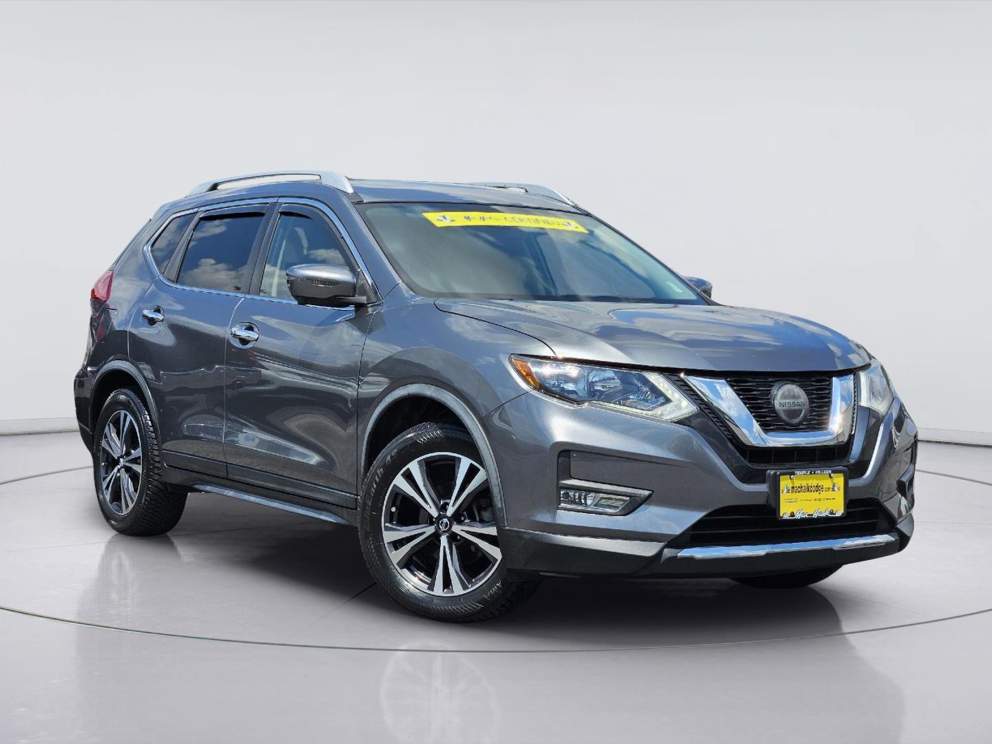 Gray (Gun Metallic) 2019 Nissan Rogue SUV / Crossover Front-Wheel Drive Continuously Variable Transmission