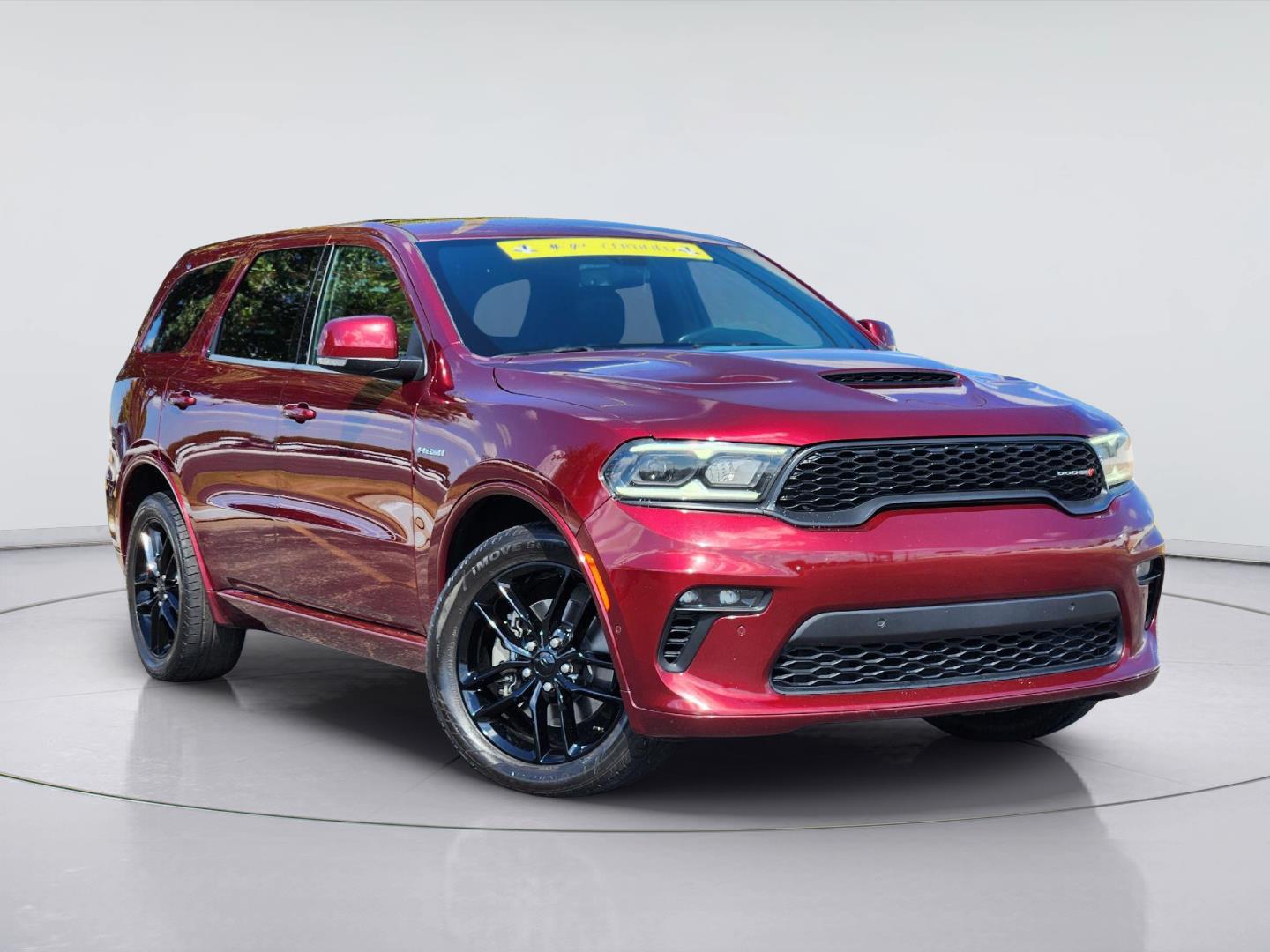 Octane Red Pearlcoat 2021 Dodge Durango SUV / Crossover All-Wheel Drive 8-Speed Automatic