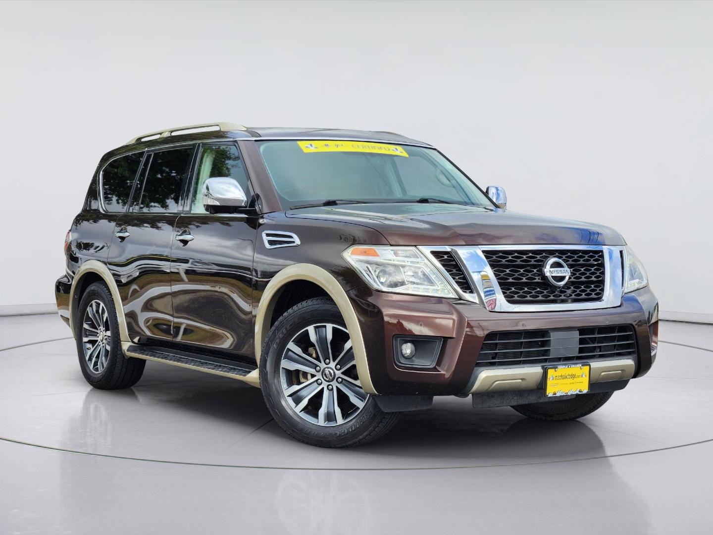 Mocha Almond Pearl 2019 Nissan Armada SUV / Crossover 4X2 Automatic