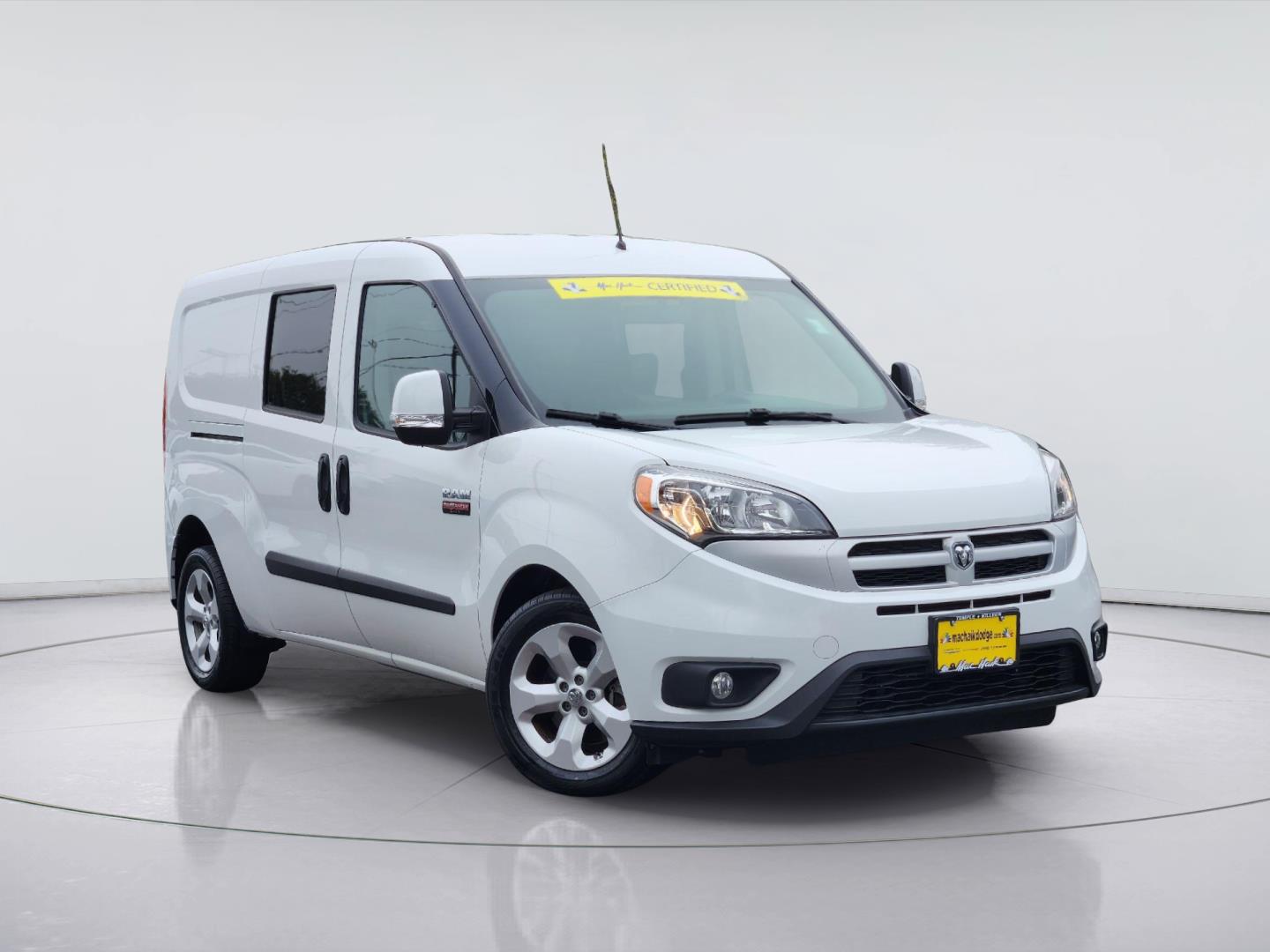 White 2018 RAM ProMaster City Van Front-Wheel Drive