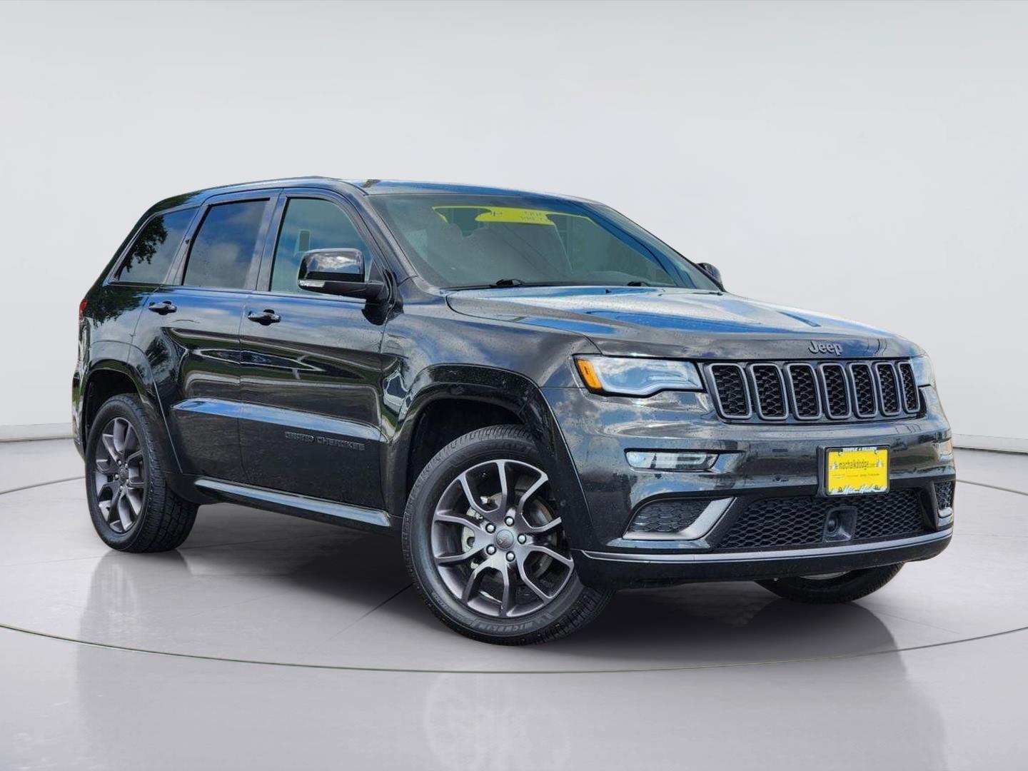 Diamond Black Crystal Pearlcoat 2020 Jeep Grand Cherokee SUV / Crossover Four-Wheel Drive 8-Speed Automatic