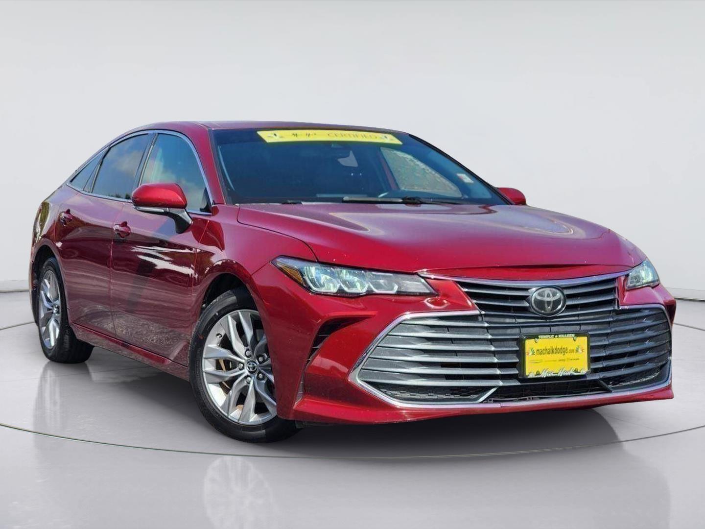 Red (Ruby Flare Pearl) 2020 Toyota Avalon Sedan Front-Wheel Drive 8-Speed Automatic