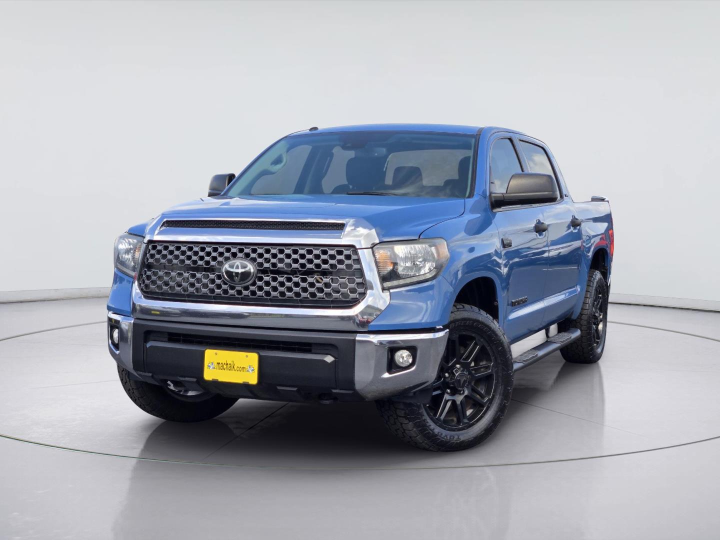 Cavalry Blue 2019 Toyota Tundra Pickup Truck Four-Wheel Drive 6-Speed Automatic