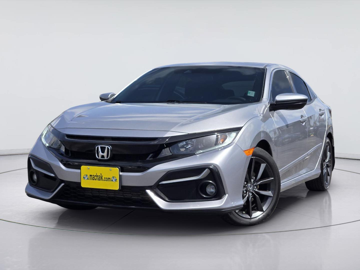 Lunar Silver Metallic 2021 Honda Civic Hatchback Hatchback Front-Wheel Drive Continuously Variable Transmission