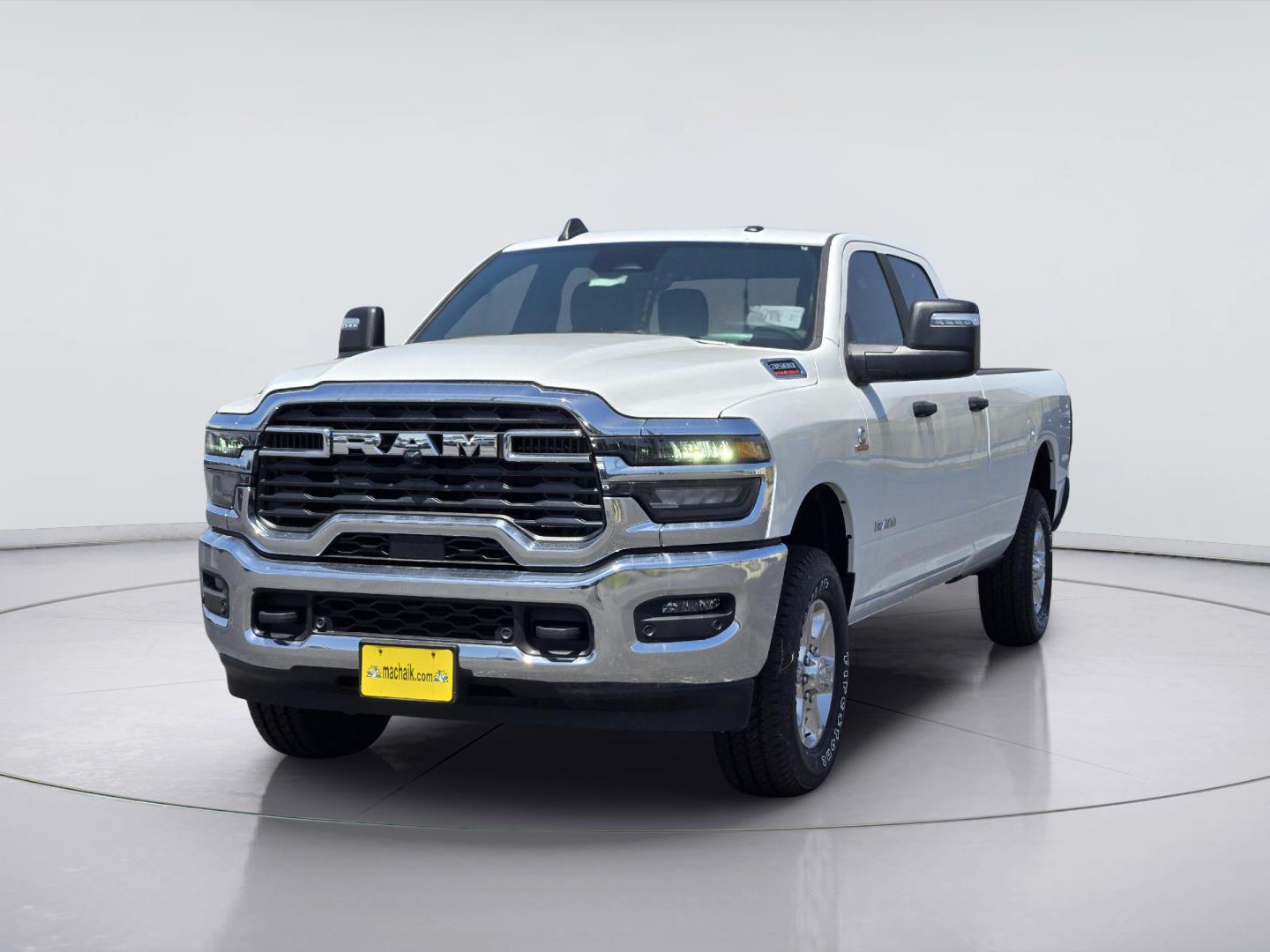 Bright White Clearcoat 2025 RAM 3500 Pickup Truck Four-Wheel Drive 8-Speed Automatic