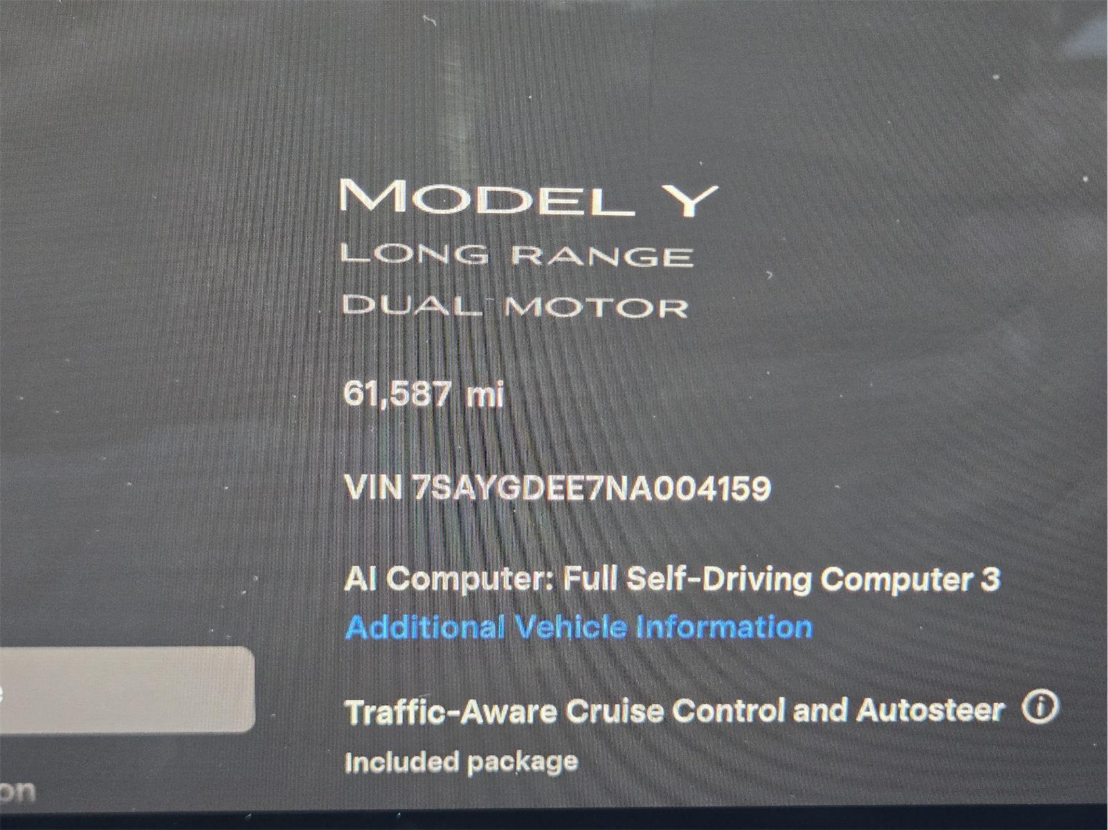 2022 Tesla Model Y Long Range at Mac Haik CDJR North Houston