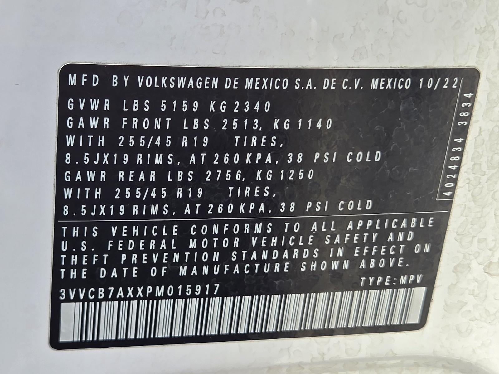 2023 Volkswagen Tiguan SE R-Line Black at AutoNation USA Katy