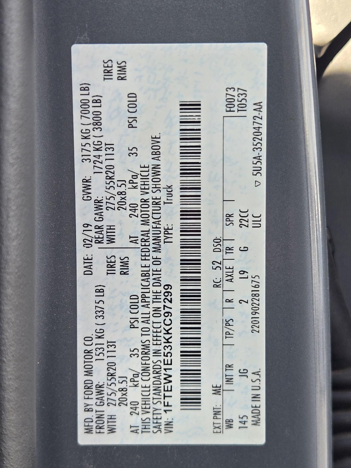 2019 Ford F-150 XL at Mac Haik CDJR North Houston