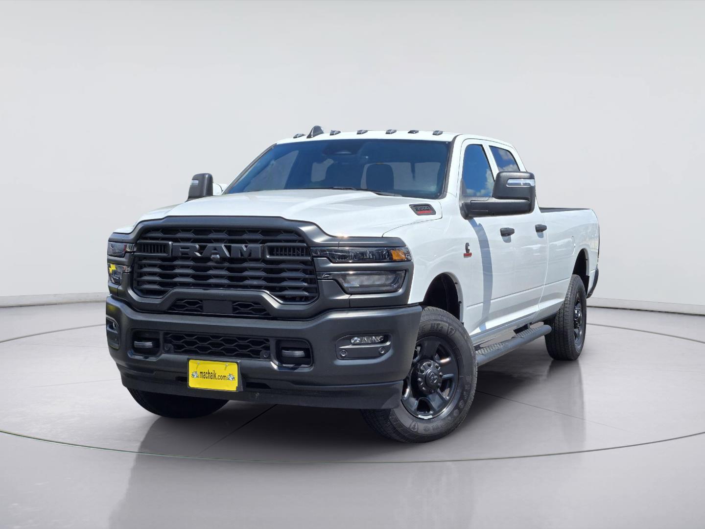 Bright White Clearcoat 2025 RAM 3500 Pickup Truck Four-Wheel Drive 8-Speed Automatic