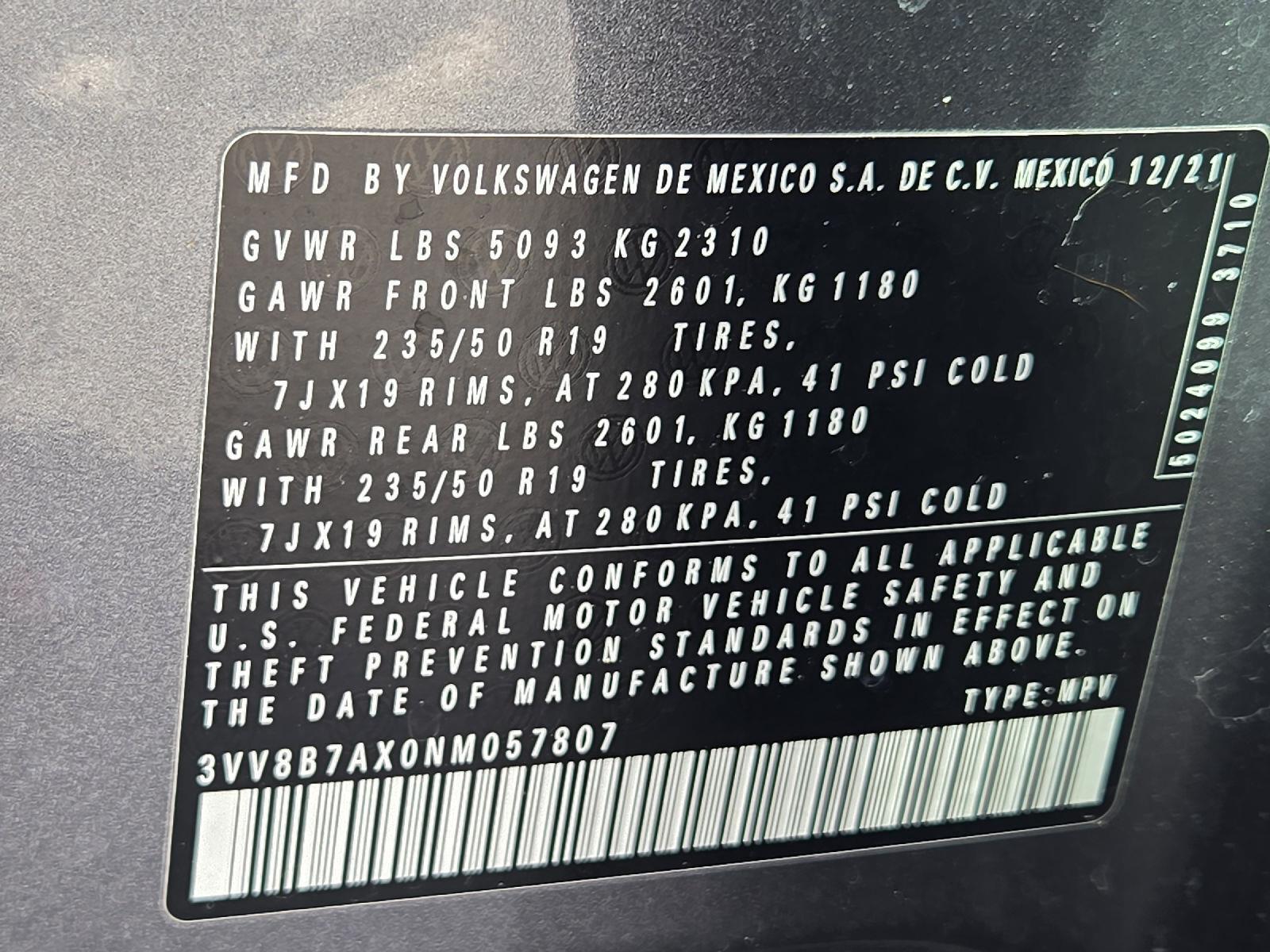 2022 Volkswagen Tiguan SE R-Line Black at Lexus Southwest Houston