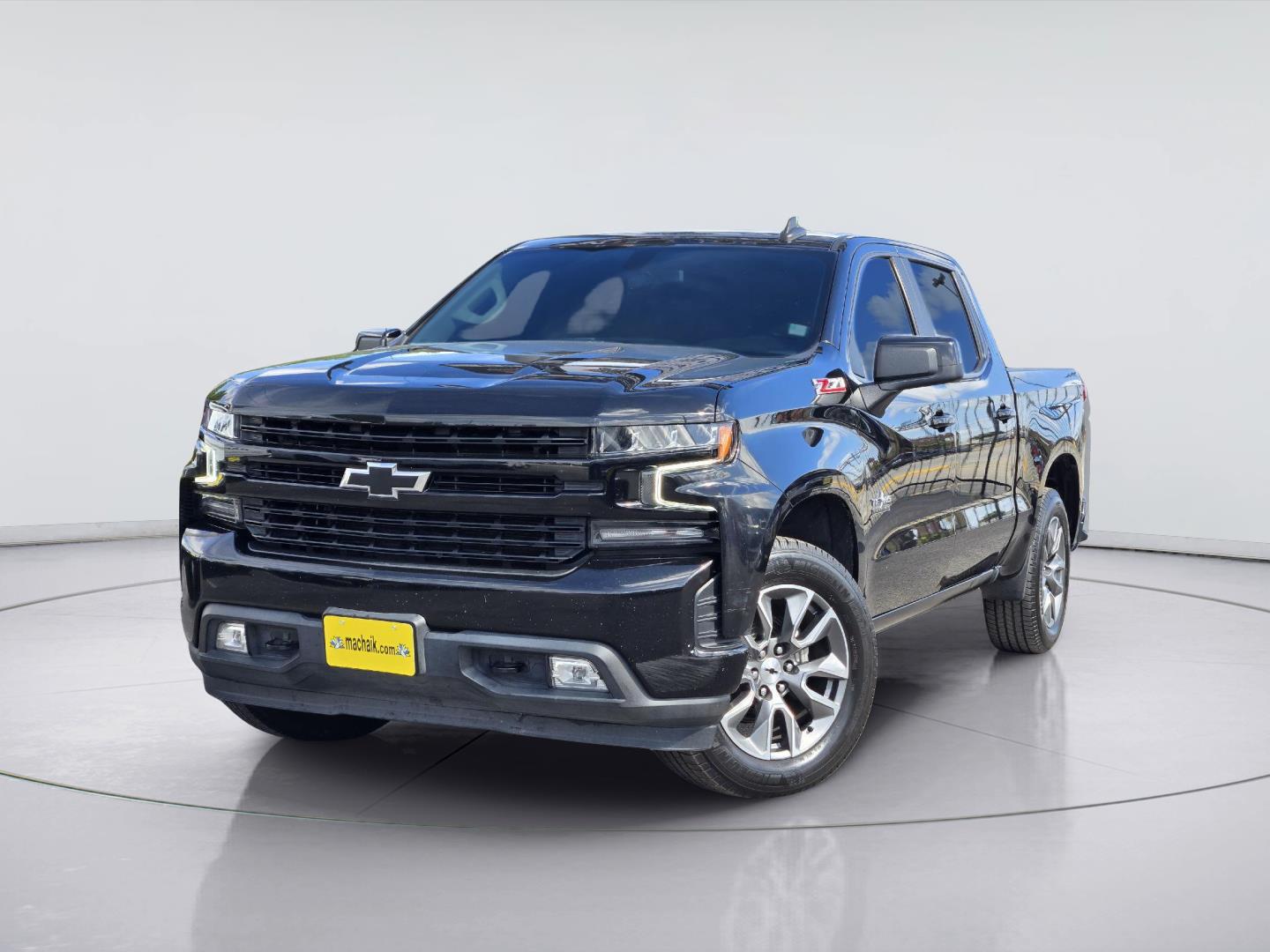 Black 2021 Chevrolet Silverado 1500 Pickup Truck Four-Wheel Drive 8-Speed Automatic