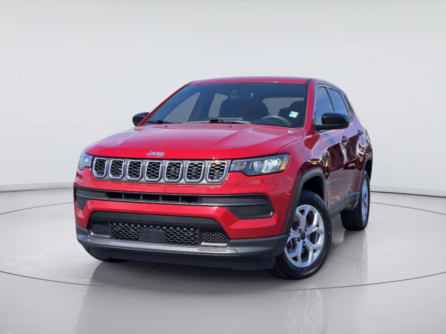 Red Hot Pearlcoat 2025 Jeep Compass SUV / Crossover Four-Wheel Drive 8-Speed Automatic