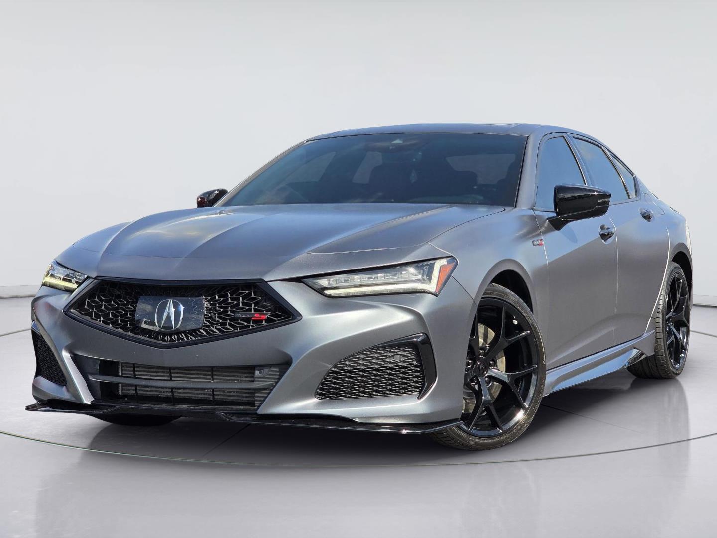 Gotham Gray Matte 2023 Acura TLX Sedan All-Wheel Drive Automatic