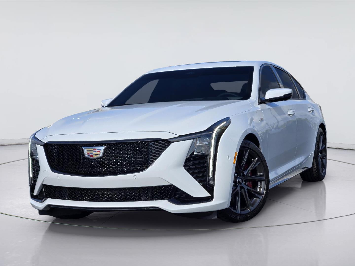 Summit White 2026 Cadillac CT5 Sedan Rear-Wheel Drive Automatic