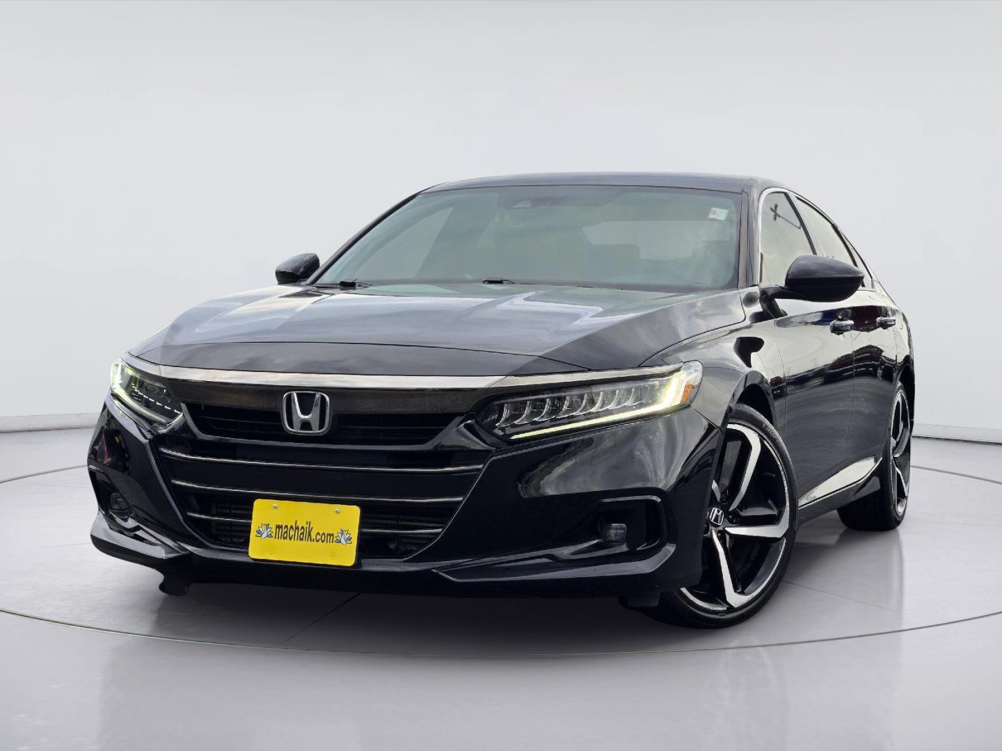 Crystal Black Pearl 2022 Honda Accord Sedan Front-Wheel Drive Continuously Variable Transmission