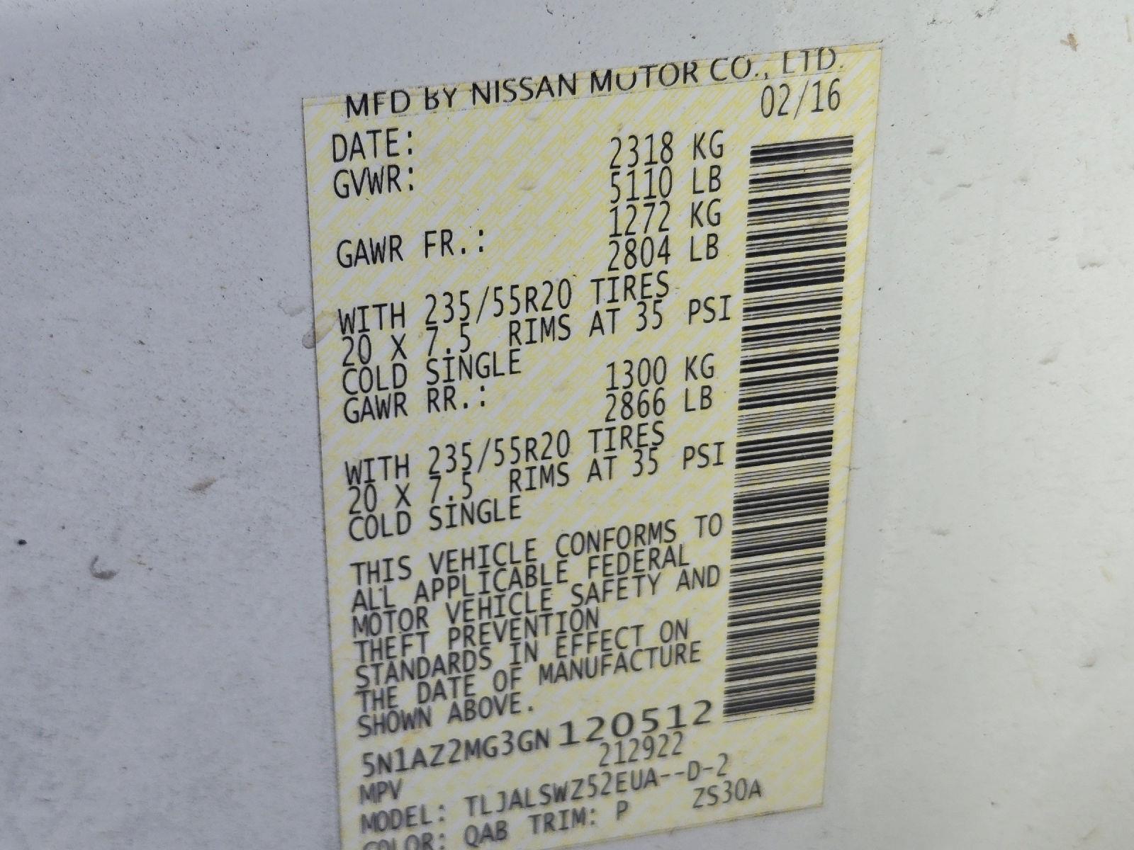 2016 Nissan Murano Platinum at Honda of Clear Lake