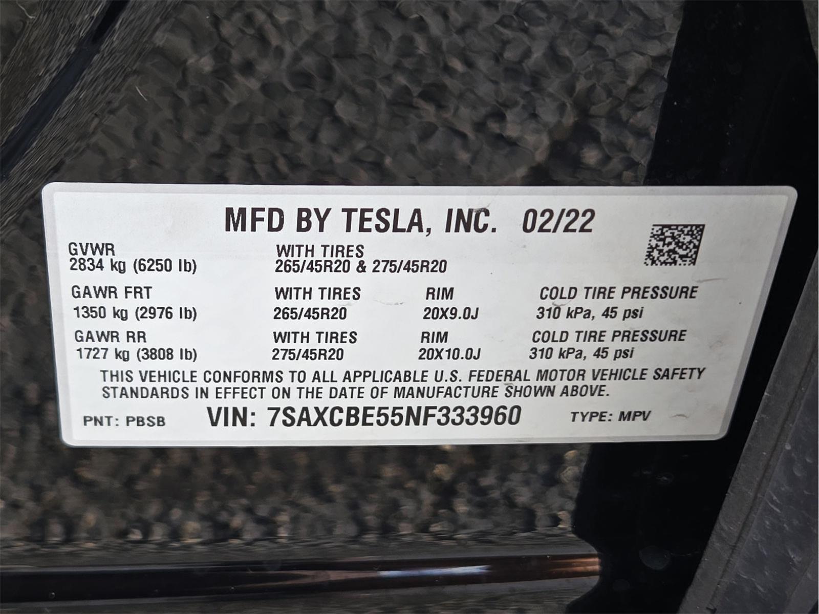 2022 Tesla Model X photo 35 of 35