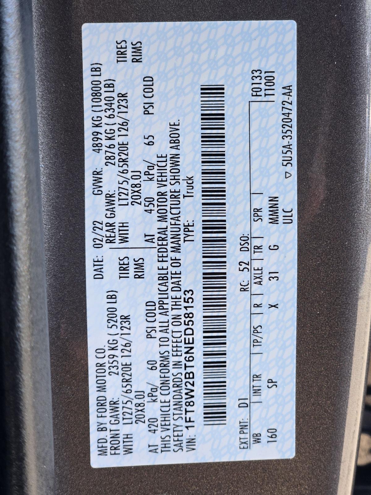 2022 Ford Super Duty F-250 photo 36 of 36