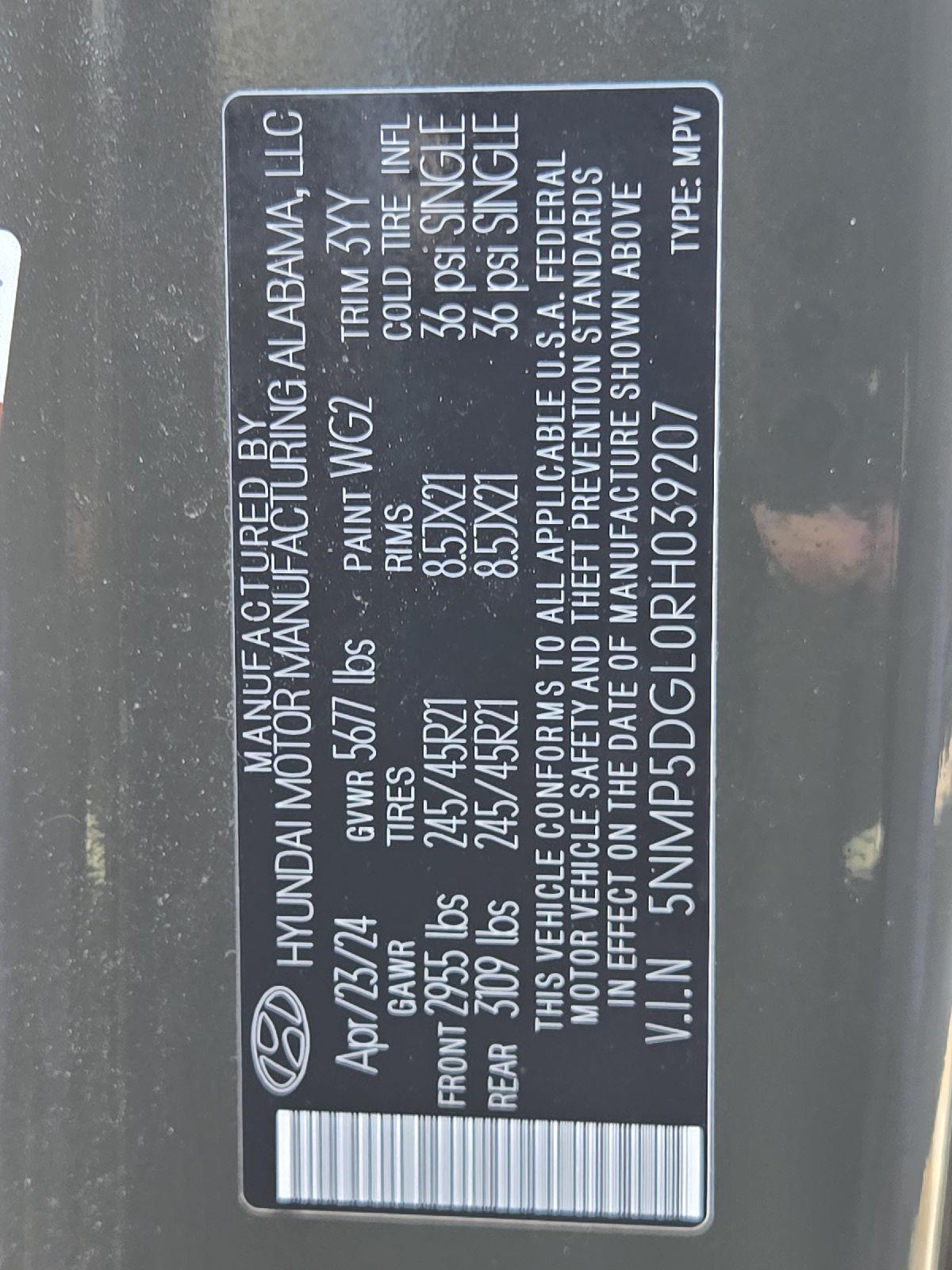2024 Hyundai Santa Fe photo 35 of 35