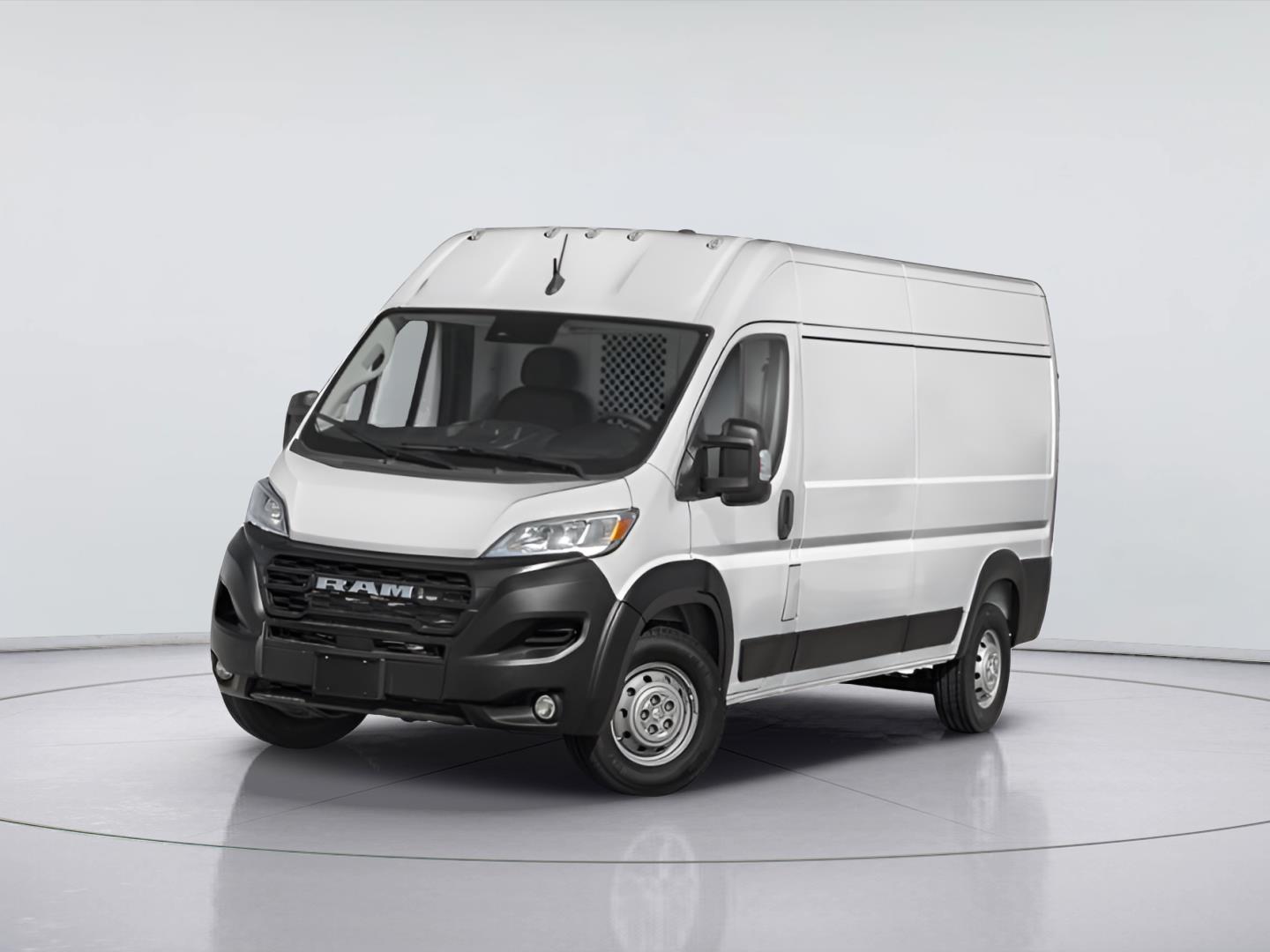 Bright White Clearcoat 2025 RAM ProMaster 2500 Tradesman 136 High Roof Cargo Van FWD Van Front-Wheel Drive 9-Speed Automatic