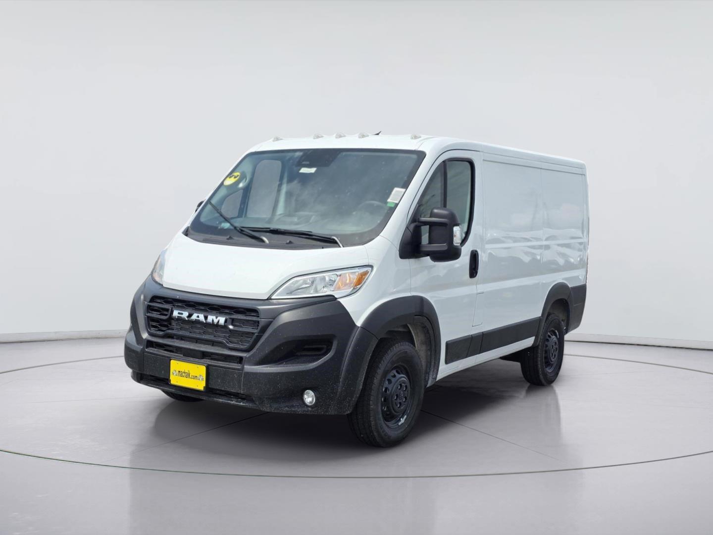 Bright White Clearcoat 2025 RAM ProMaster 1500 Tradesman 118 Low Roof Cargo Van FWD Van Front-Wheel Drive 9-Speed Automatic