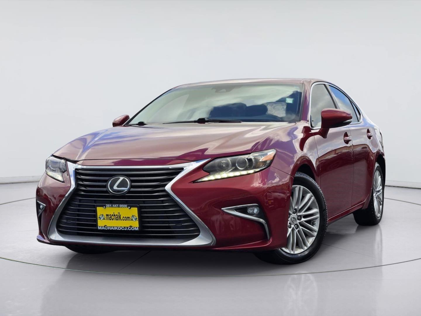 Matador Red Mica 2017 Lexus ES 350 FWD Sedan Front-Wheel Drive Automatic