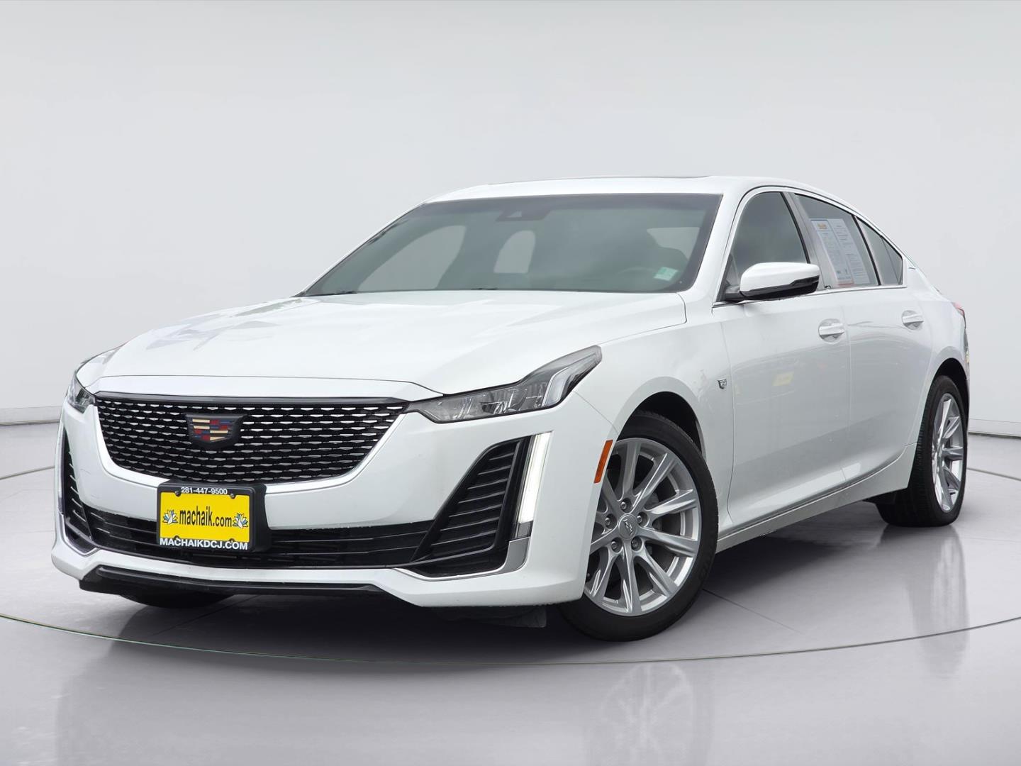 Summit White 2024 Cadillac CT5 Luxury RWD Sedan Rear-Wheel Drive Automatic