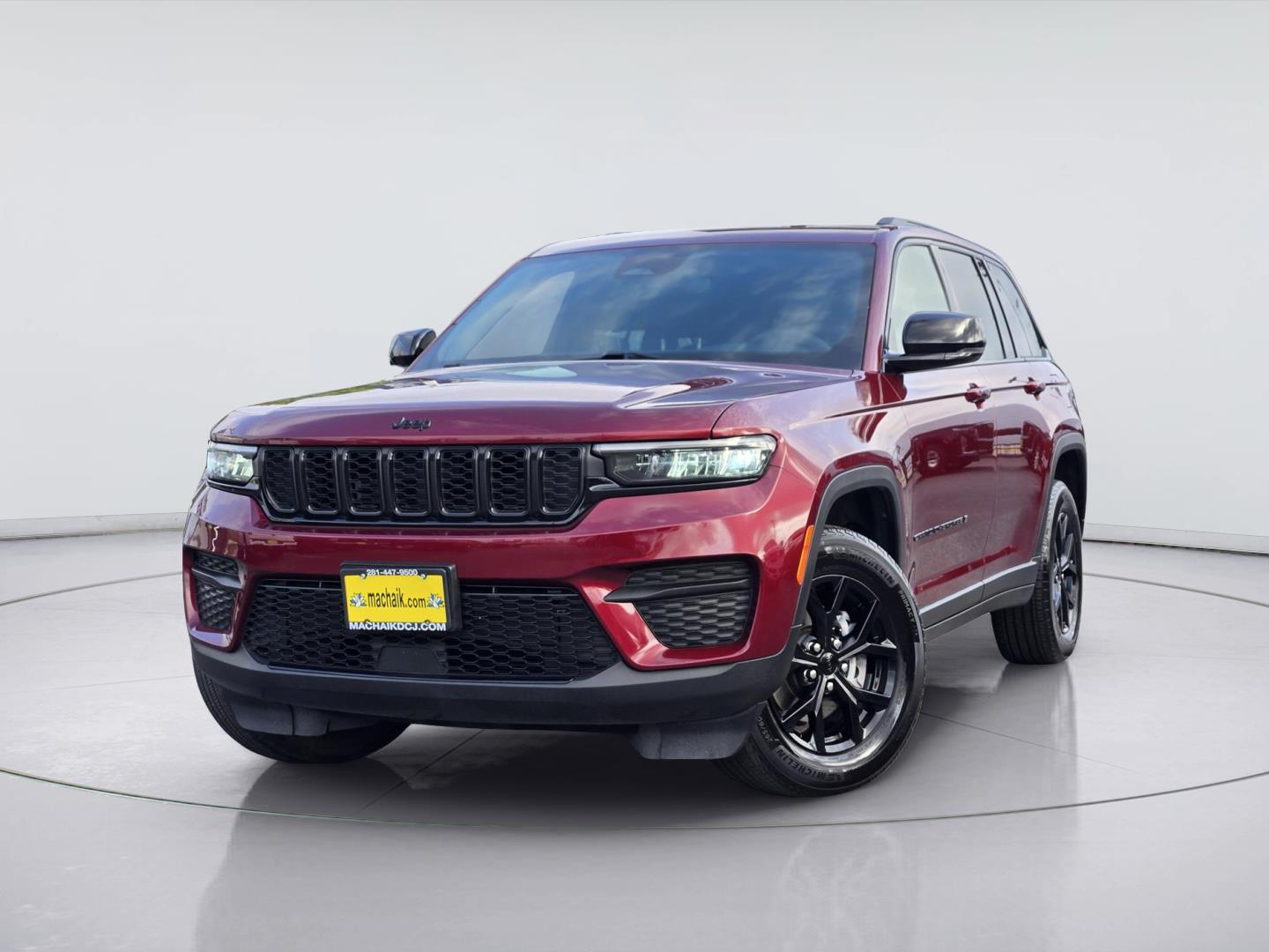 Velvet Red Pearlcoat 2024 Jeep Grand Cherokee SUV / Crossover Four-Wheel Drive 8-Speed Automatic