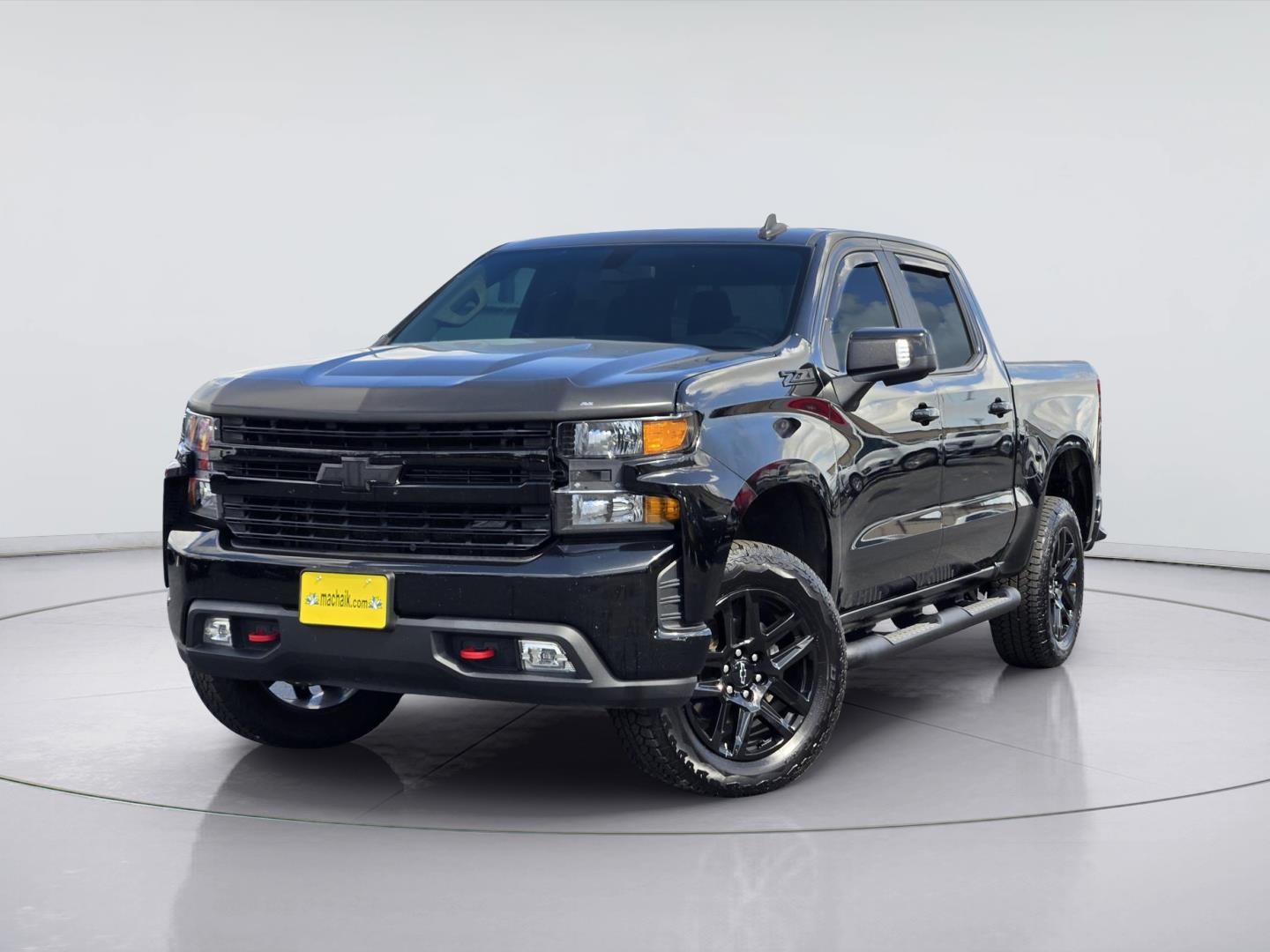 Black 2020 Chevrolet Silverado 1500 Pickup Truck Four-Wheel Drive 6-Speed Automatic