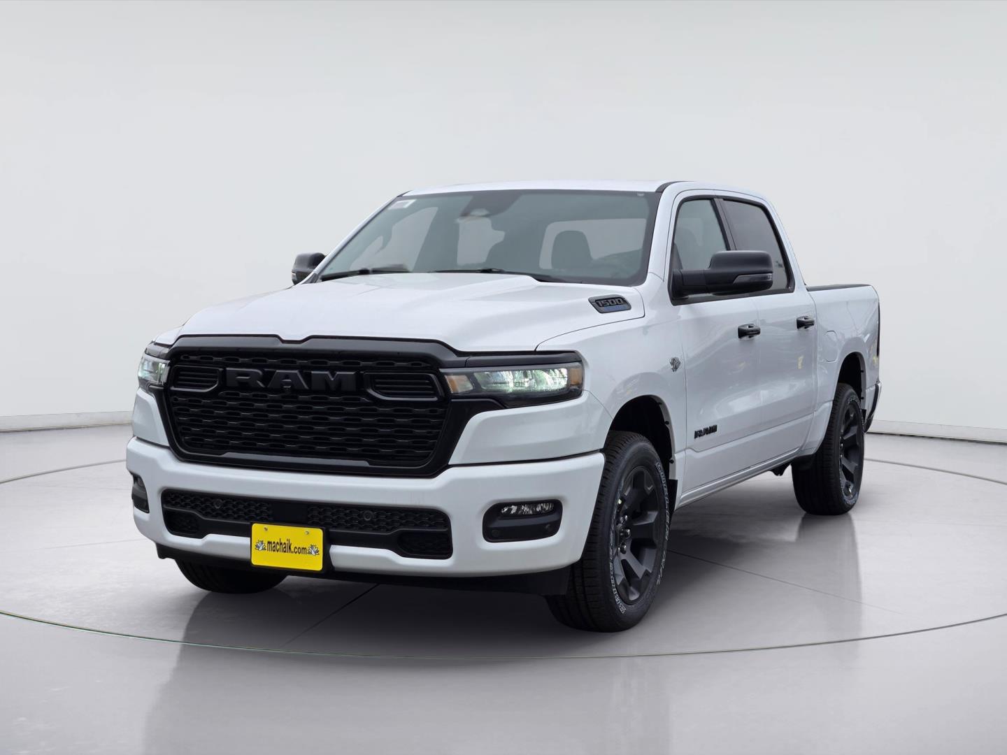 Bright White Clearcoat 2026 RAM 1500 Pickup Truck Four-Wheel Drive 8-Speed Automatic