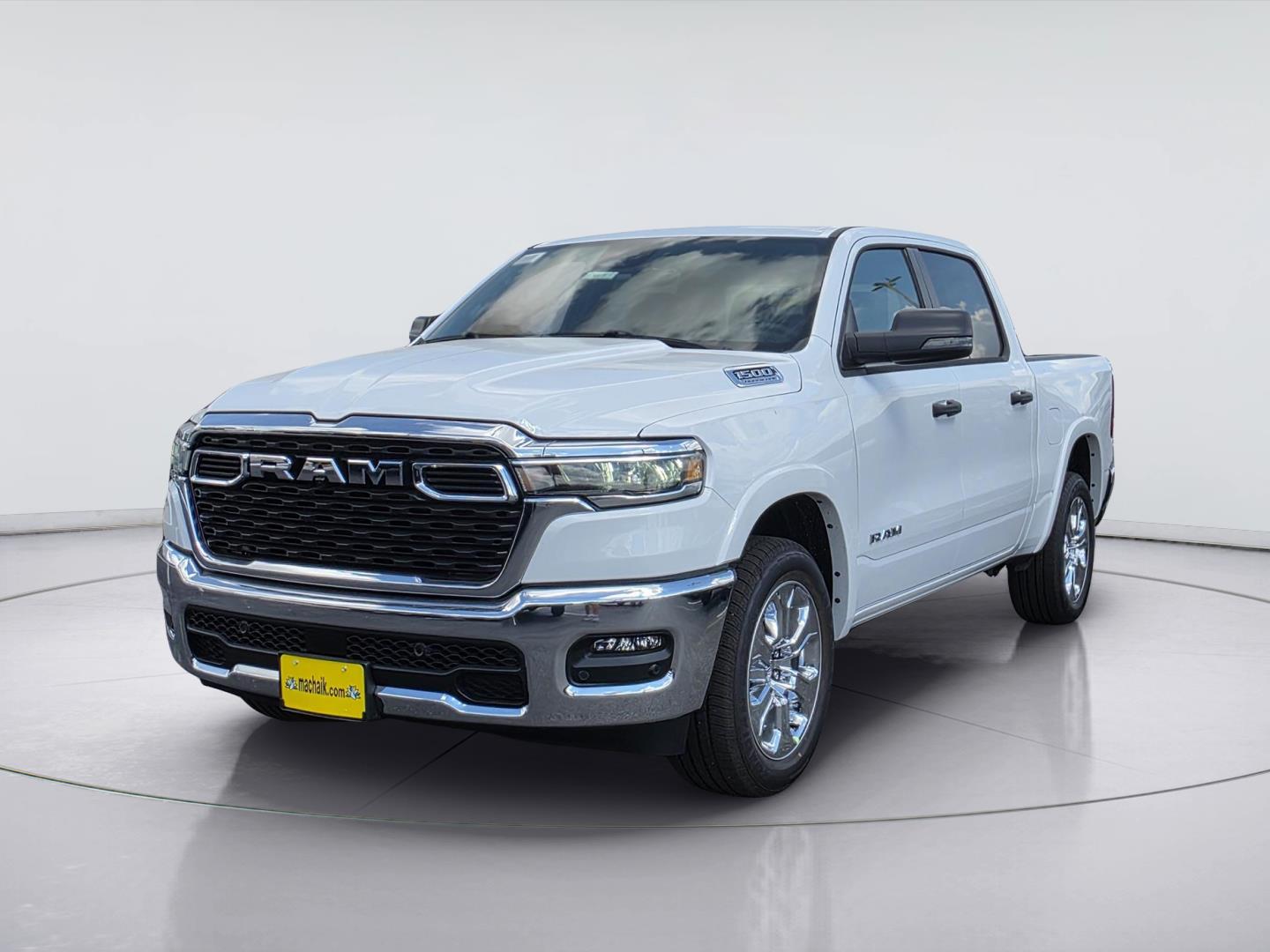 Bright White Clearcoat 2026 RAM 1500 Pickup Truck Four-Wheel Drive 8-Speed Automatic