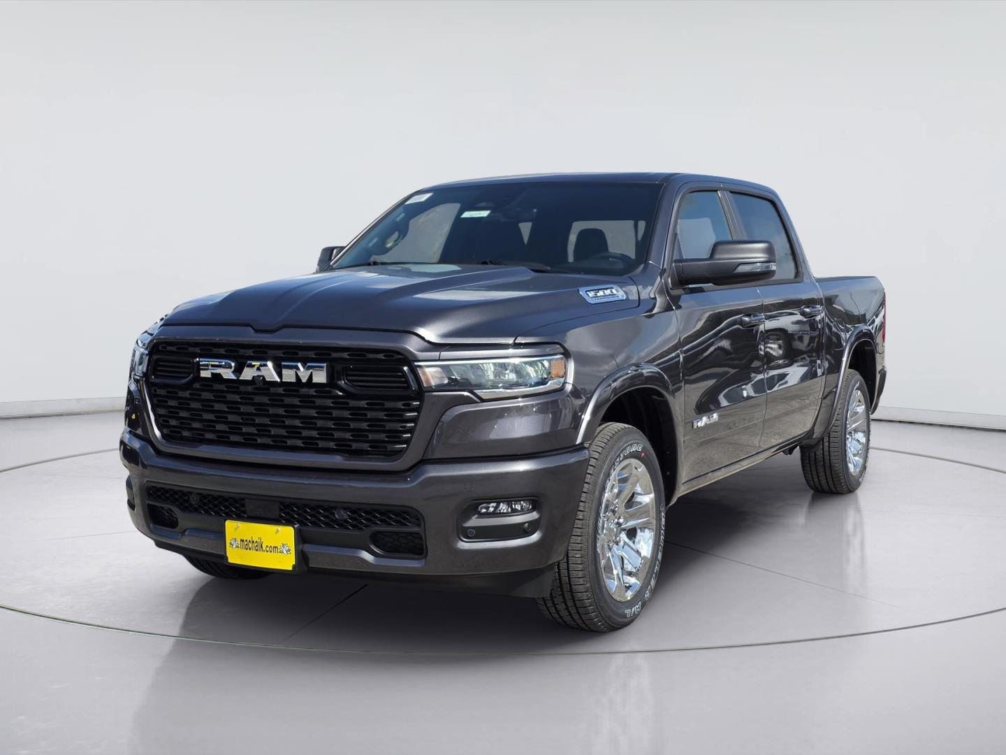 Gray (Granite Crystal Metallic Clearcoat) 2026 RAM 1500 Pickup Truck Four-Wheel Drive 8-Speed Automatic