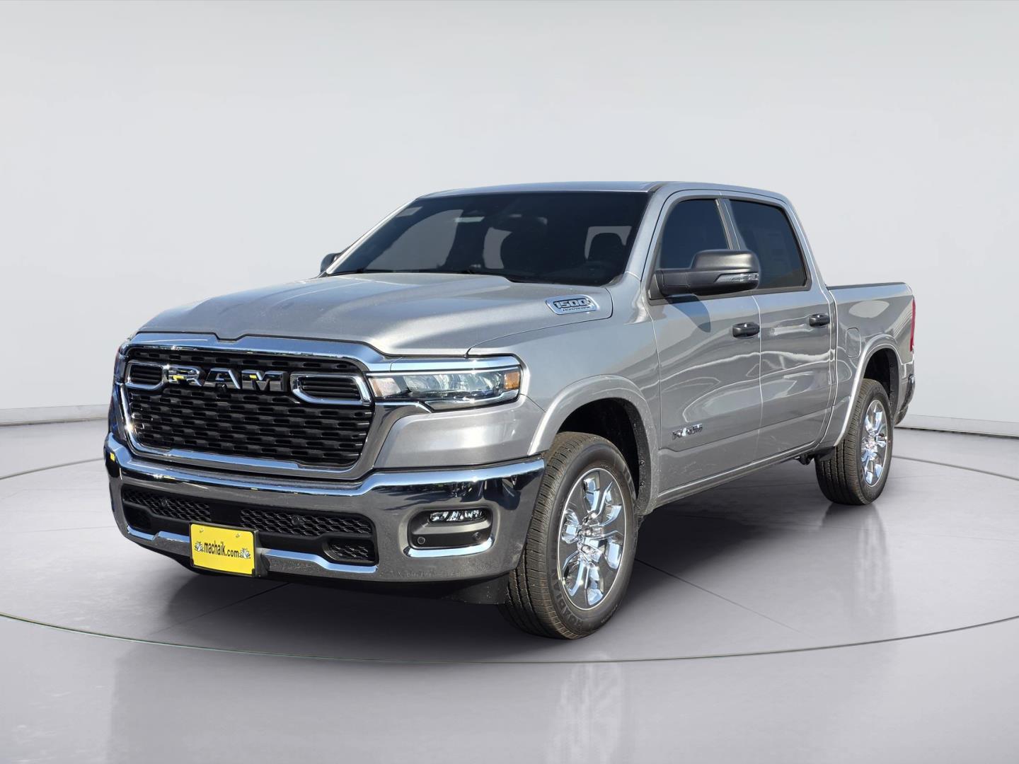 Billet Silver Metallic Clearcoat 2026 RAM 1500 Pickup Truck Four-Wheel Drive 8-Speed Automatic
