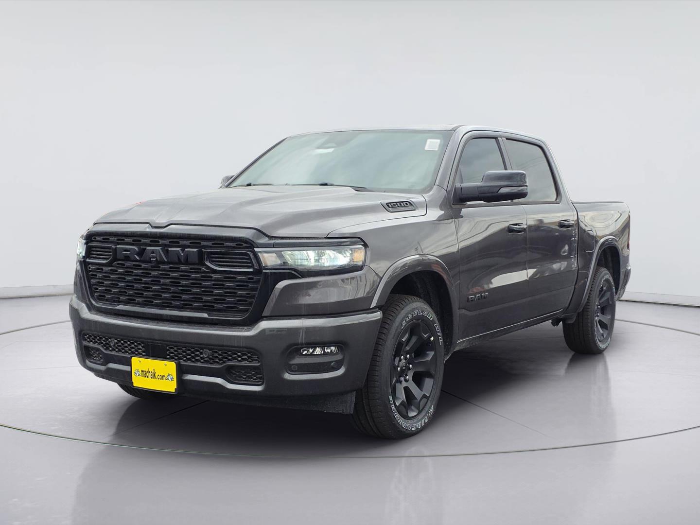 Gray (Granite Crystal Metallic Clearcoat) 2026 RAM 1500 Pickup Truck Four-Wheel Drive 8-Speed Automatic