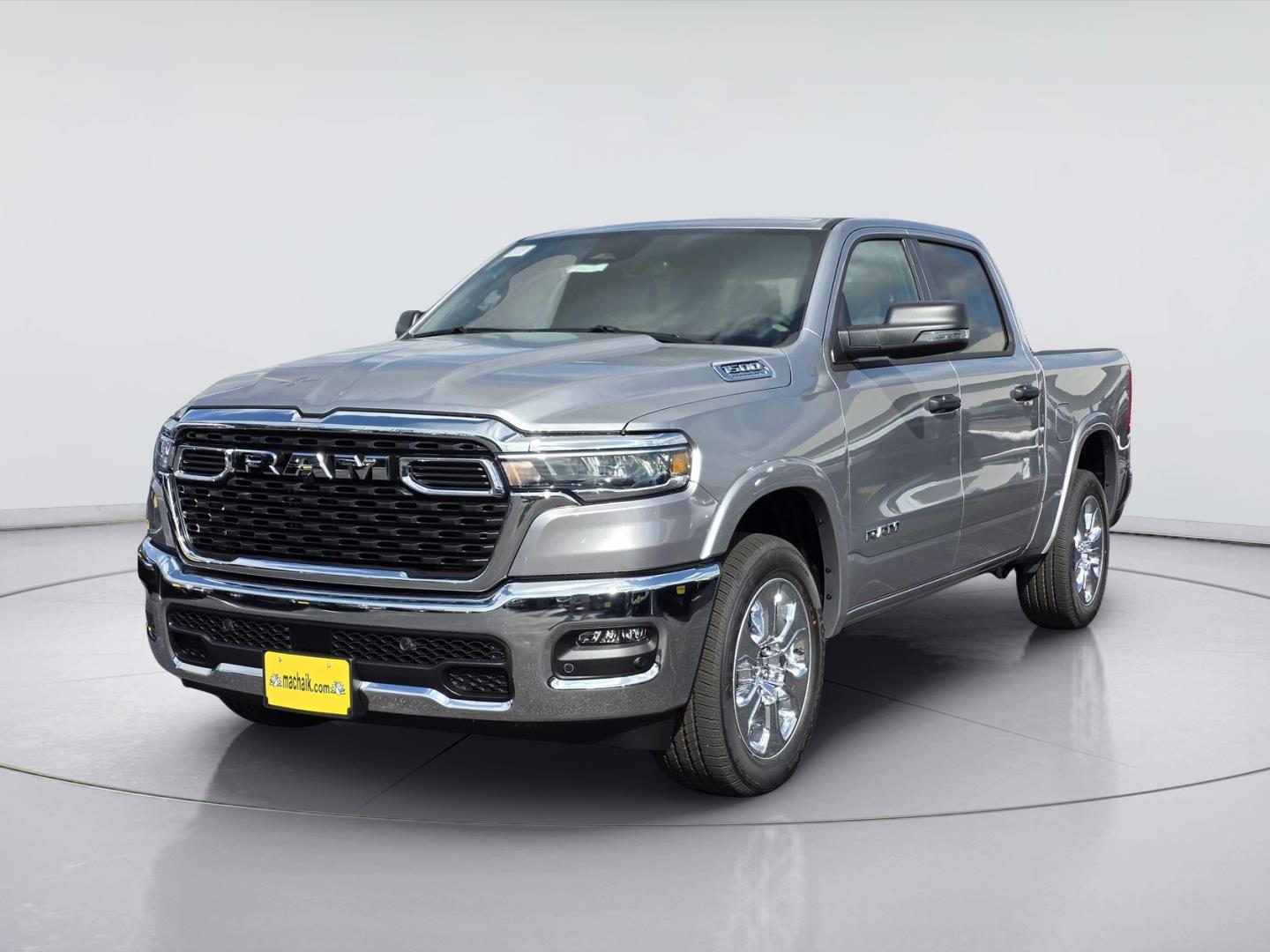 Billet Silver Metallic Clearcoat 2026 RAM 1500 Pickup Truck Four-Wheel Drive 8-Speed Automatic