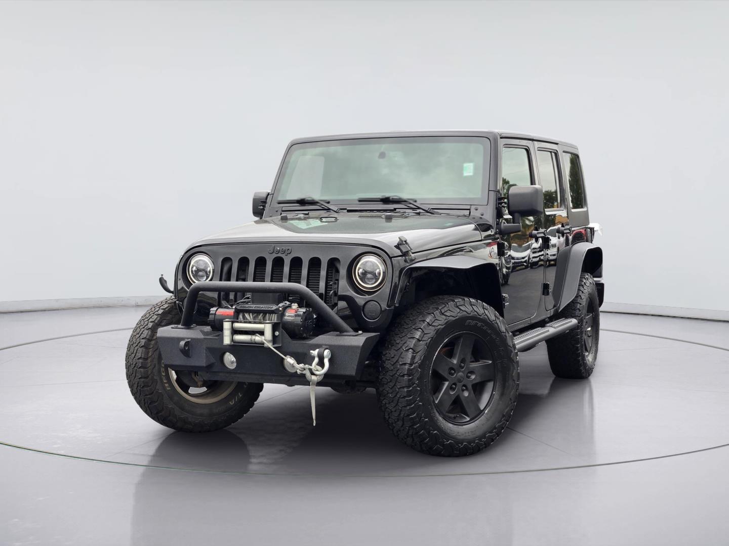Black Clearcoat 2015 Jeep Wrangler SUV / Crossover Four-Wheel Drive 5-Speed Automatic