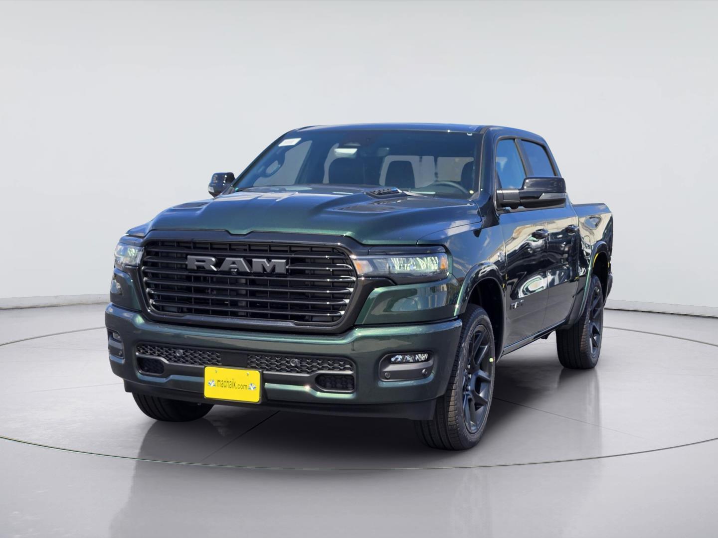 Serrano Green Metallic 2026 RAM 1500 Pickup Truck Four-Wheel Drive 8-Speed Automatic