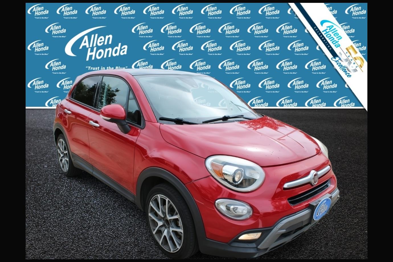 Rosso Passione (Red Hypnotique Clear Coat) 2018 FIAT 500X SUV / Crossover Front-Wheel Drive Automatic