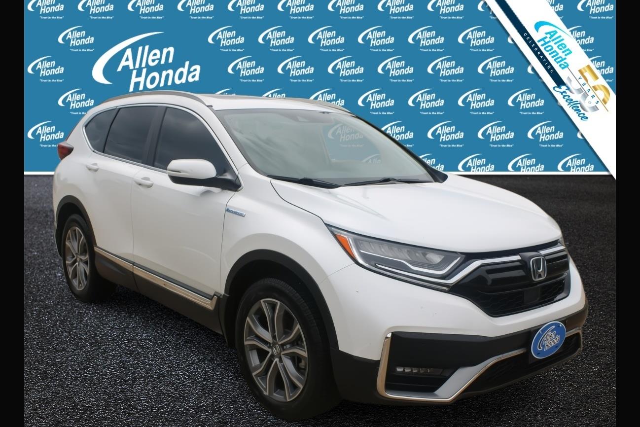Platinum White Pearl 2020 Honda CR-V Hybrid SUV / Crossover All-Wheel Drive 1-Speed Dual Clutch
