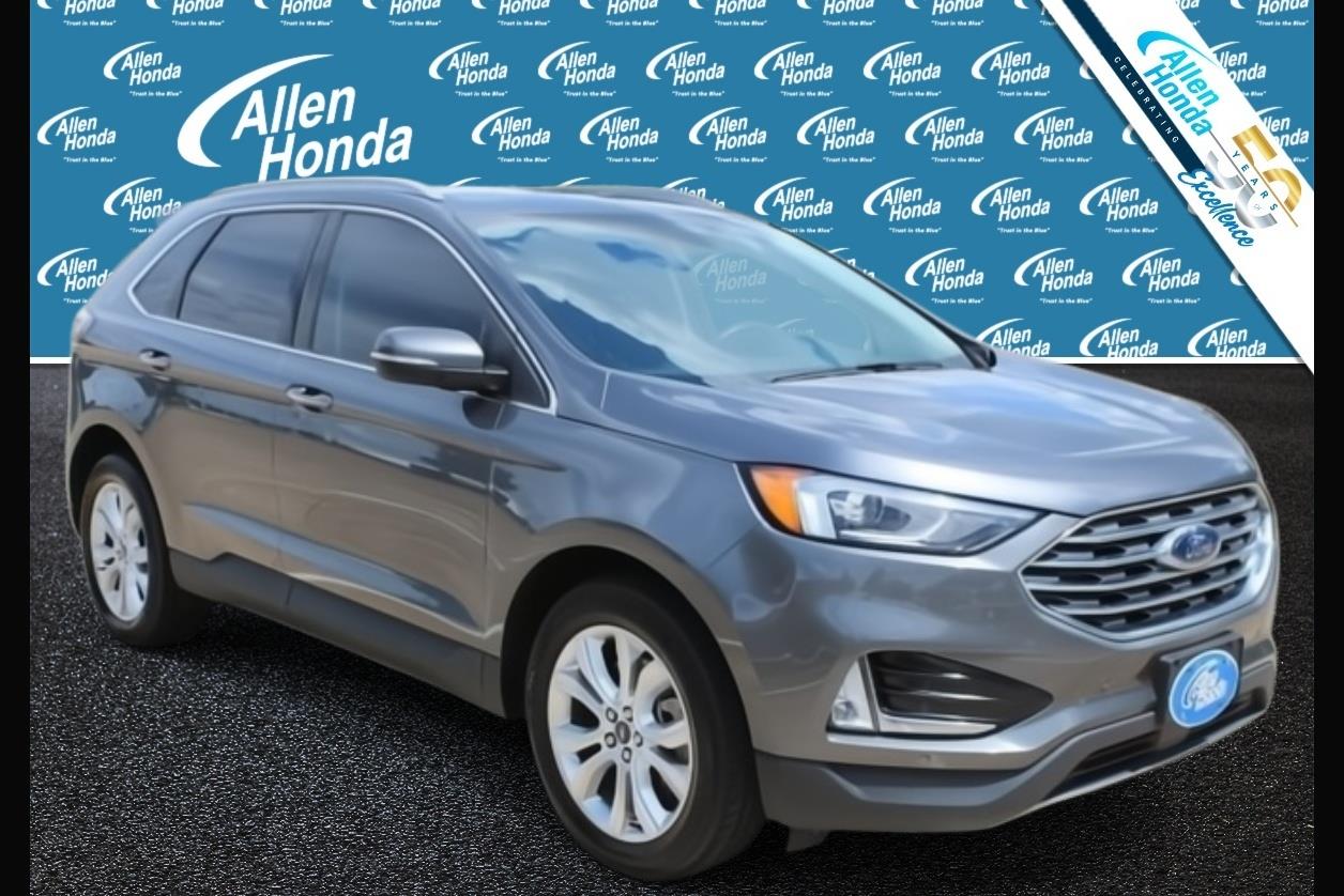 Carbonized Gray 2021 Ford Edge SUV / Crossover Front-Wheel Drive 8-Speed Automatic