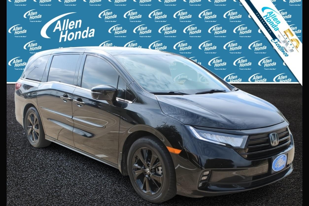 Crystal Black Pearl 2023 Honda Odyssey Minivan Front-Wheel Drive Automatic