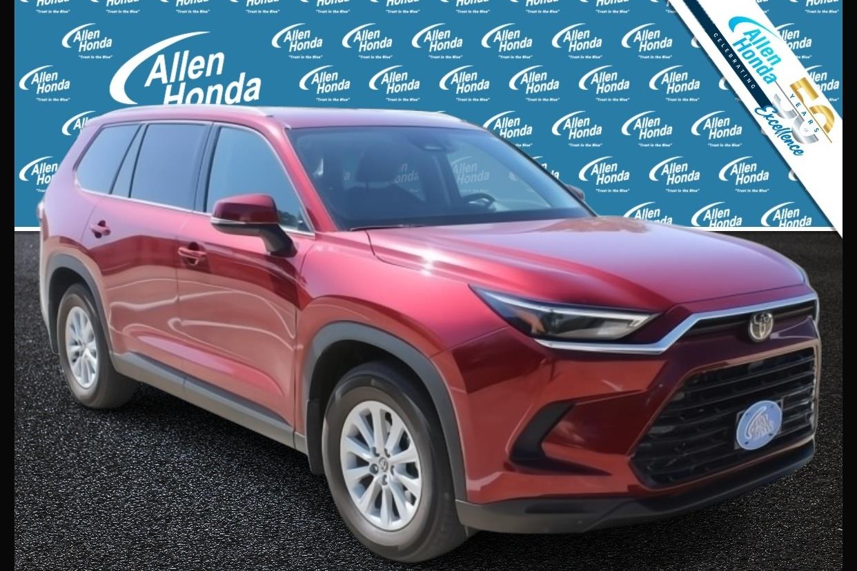 Red (Ruby Flare Pearl) 2024 Toyota Grand Highlander SUV / Crossover Front-Wheel Drive 8-Speed Automatic