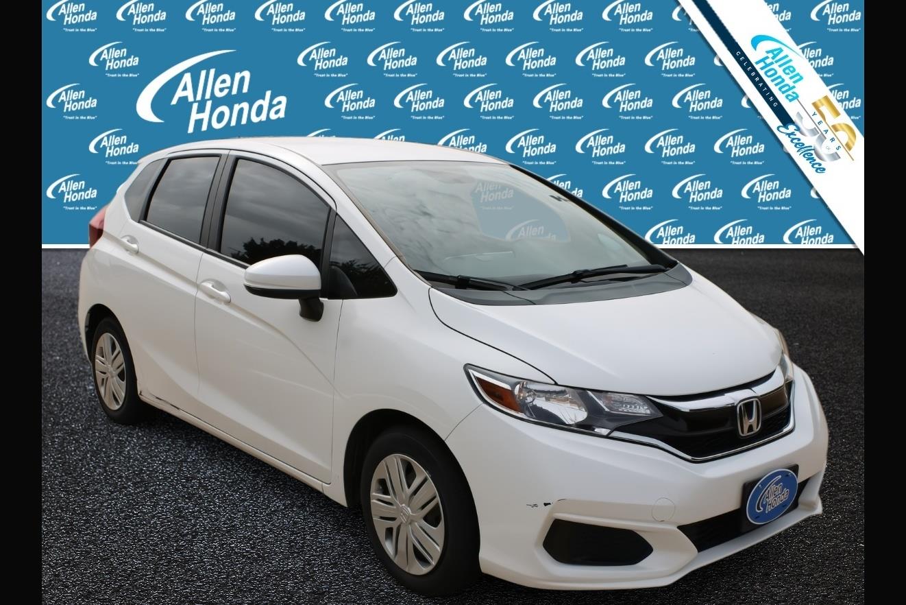 White Orchid Pearl 2018 Honda Fit Hatchback Front-Wheel Drive Continuously Variable Transmission