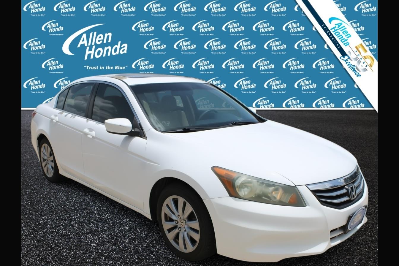 Taffeta White 2011 Honda Accord Sedan Front-Wheel Drive Automatic
