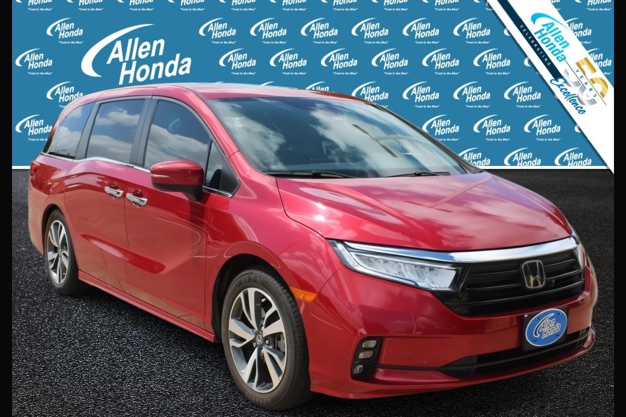 Radiant Red Metallic II 2023 Honda Odyssey Minivan Front-Wheel Drive Automatic