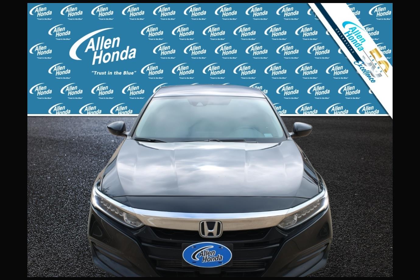 Crystal Black Pearl 2019 Honda Accord Sedan Front-Wheel Drive Continuously Variable Transmission